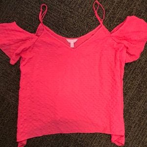 Lilly Pulitzer Pink (Cold Shoulder) Tank Top